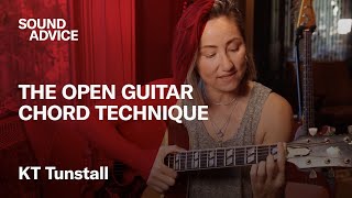 Sound Advice: KT Tunstall - The Open Guitar Chord Technique chords