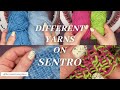 What yarns can you use on SENTRO // Different Yarns on SENTRO Knitting Machine