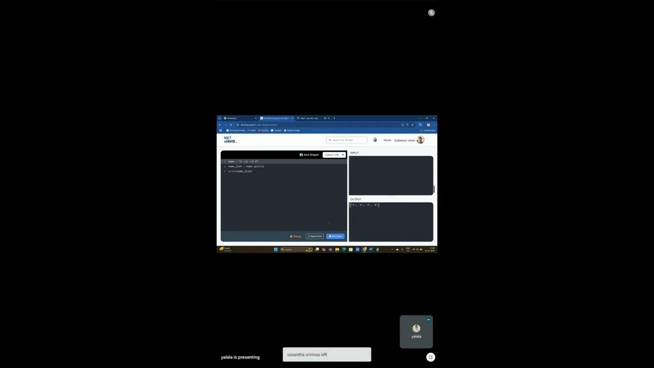 Python splitting a string problem solving python class 74 youtube