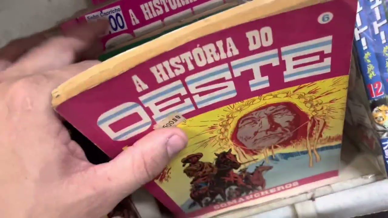 CAÇADA DE GIBIS ANTIGOS DE FAROESTE