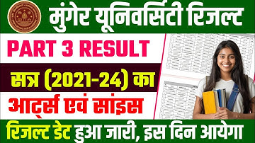 Munger University Part 3 Result 2021-24 Art