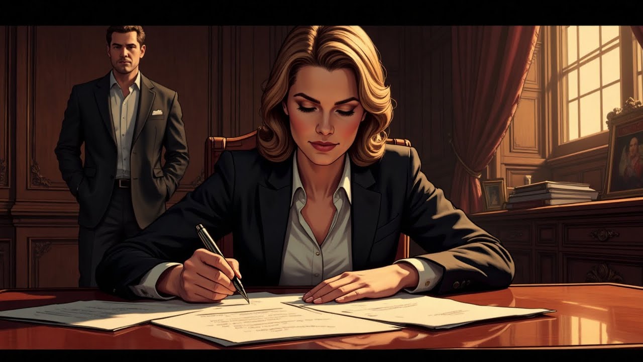 Después de renacer, dejé de perseguirlo y, en cambio, firmé el nombre de mi hermana en los papeles