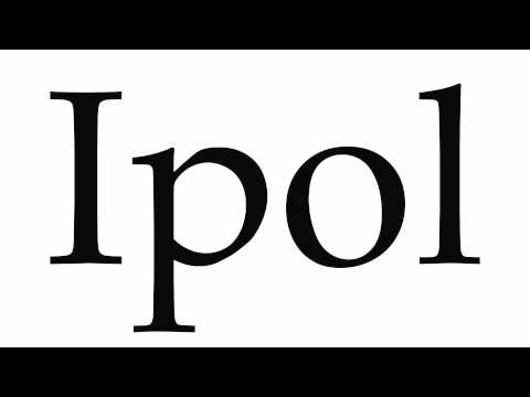 How To Pronounce Ipol