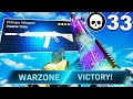 INSANE ENDING with a 33 KILL WIN in WARZONE (Call of Duty Battle Royale)