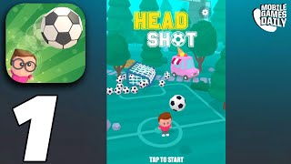 HEAD SHOT! Gameplay Trailer - Funny Ball Kicking Game (iOS Android) screenshot 1