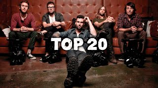 Top 20 Songs by Maroon 5