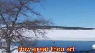 Miniatura de vídeo de "HOW GREAT THOU ART by THE BROOKLYN TABERNACLE CHOIR With Lyrics"