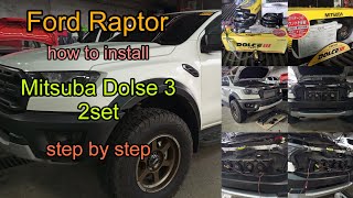 Ford Raptor | how to install Mitsuba Dolse 3 (step by step)