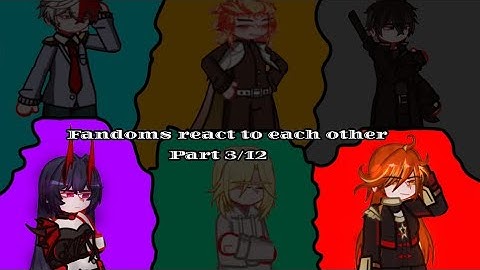 Fandoms react to each other[3/12][Raiden Mei][2X Speed][Honkai Impact 3rd][GL2][Kaya Official]