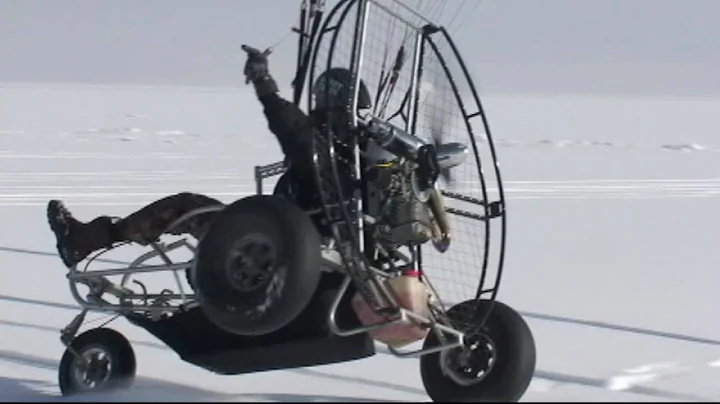 OH CRAP!!! Powered Paragliding Paramotor Incredible Flat Top Technology!!! Call 800-707-2525