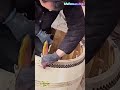 Smart Drum Skin Removal Trick! Pliers + Metal Pipe Make It Look Easy