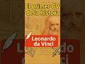 📝 El primer CURRÍCULUM de la historia lo escribió Leonardo da Vinci… ¡y no era de arte! ⚔️