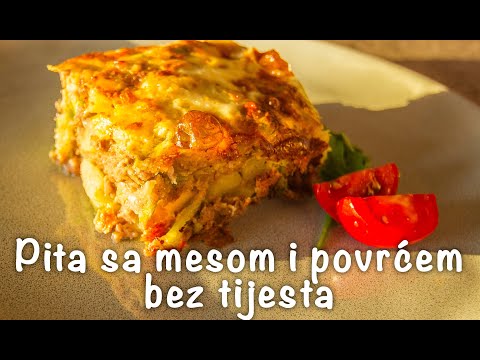 Video: Pita S Mesom I Povrćem