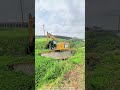 Powerful Dredging! Clearing Water Weeds in the River