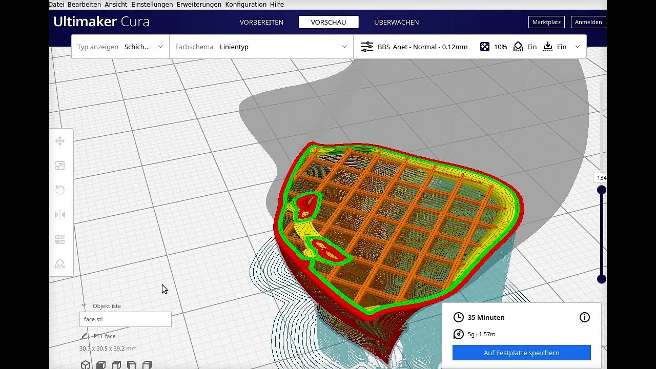 Cura_Blender_Mesh Repair and Hiding Mesh Parts YouTube