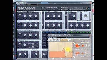 NI Massive Tutorial Filter Section Scream Daft Comb Low High Pass Serial Parallel Routing How to