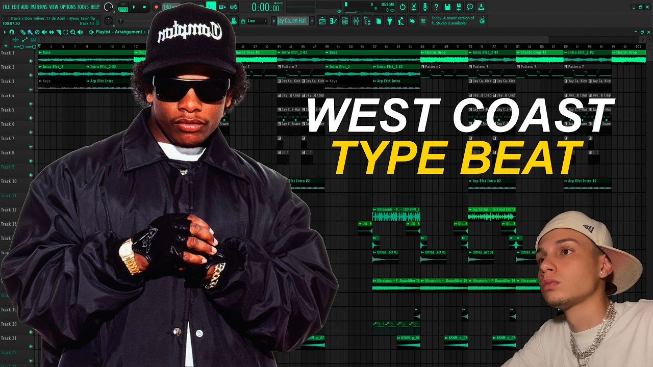 Cooking a Dark West Coast Type Beat | FL Studio Cookup - YouTube