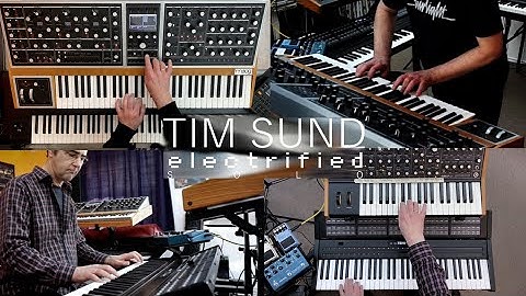 Children´s Songs #1-5 (in memoriam Chick Corea) electrified with Nonlinear C15, Moog One & Sub37