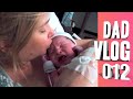Dad vlog 012 birth of evvie  first time meeting bailey