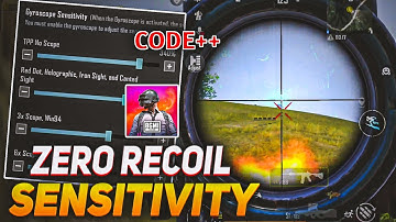 🔥Bgmi 4.1 Update Sensitivity Settings 2025 | Zero Recoil Sensitivity | Gyro & Non-Gyro Sensitivity