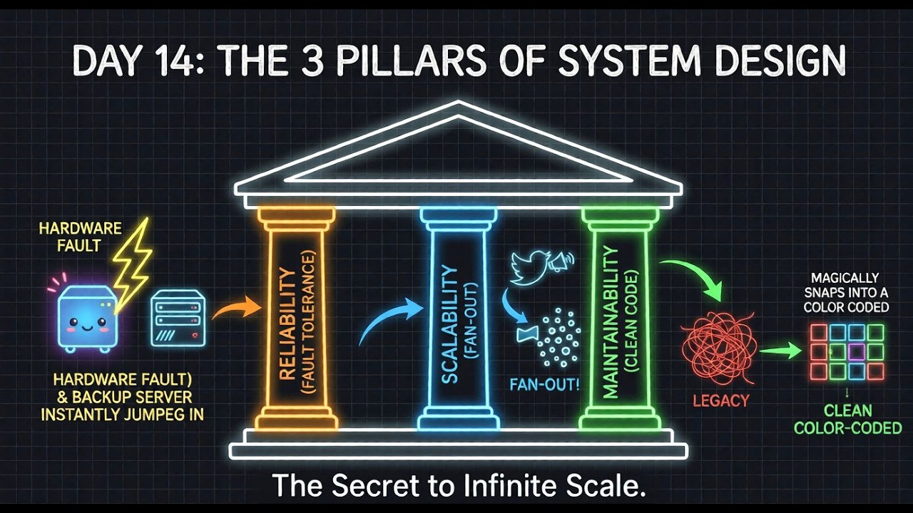 Junior Coder vs. Senior Architect: The 3 Pillars 🏛️ #shorts