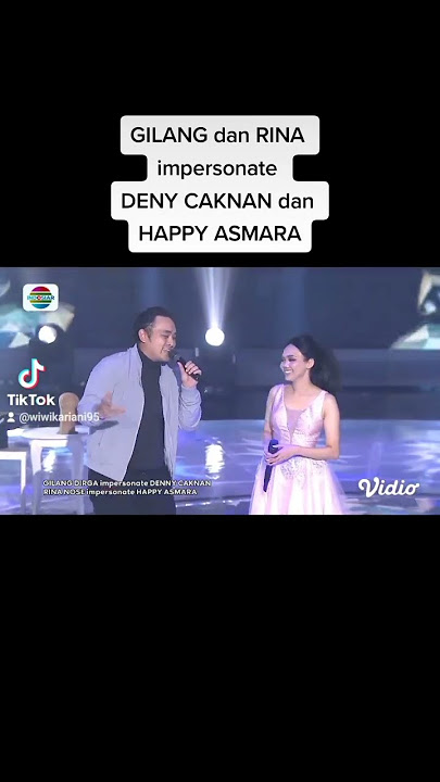 happy asmara baper #gilangdirga #rinanose #impersonate #dennycaknan #happyasmara