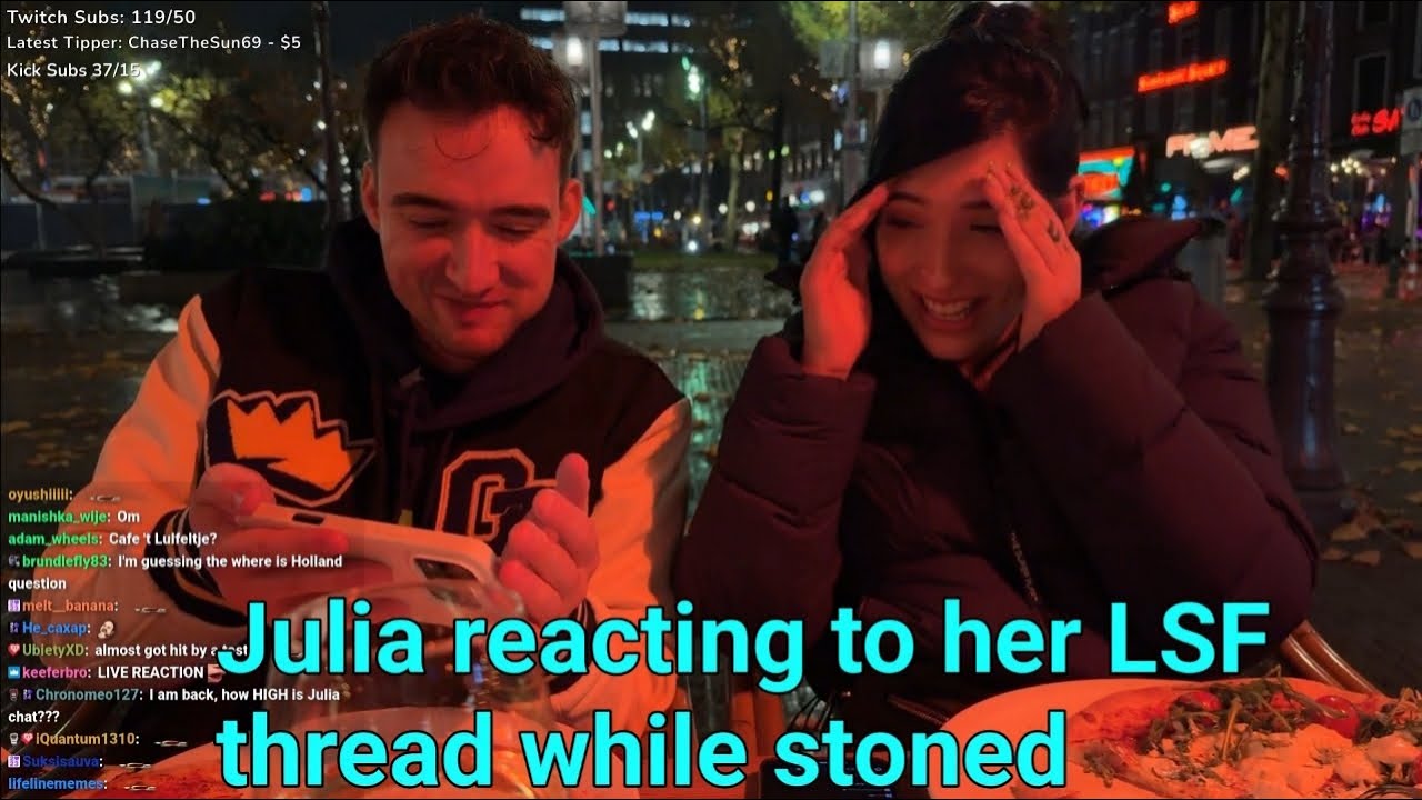 Джулия понимает, что она на вершине LSF