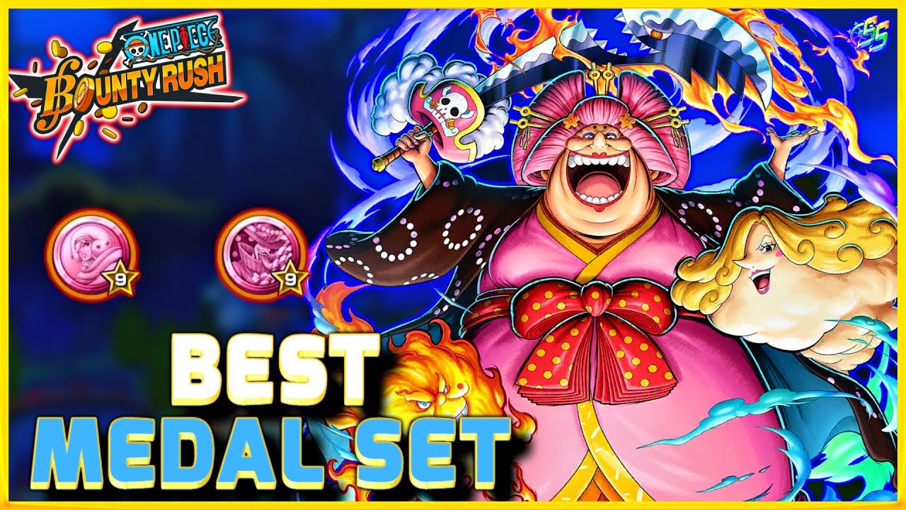 BEST MEDAL SET FOR NEW EX BIGMOM ONE PIECE BOUNTY RUSH opbr 