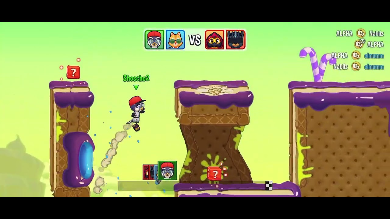 Beating Pro Players l Fun Run 4