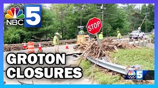 Groton, Vermont grapples with road closures following last week's severe floods