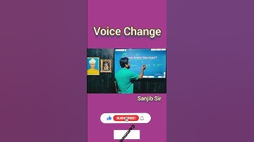 Voice Change of Interrogative sentences #shots