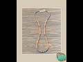Handmade Navajo Style Orange &amp; SilverBead Necklace 36 to 41 Inch Extra Long