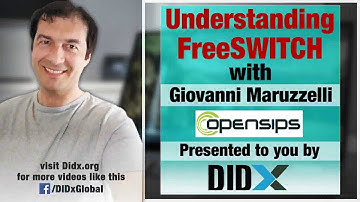 Understanding FreeSWITCH with Giovanni Maruzzelli