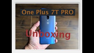 One plus 7t pro Unboxing