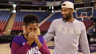 NBA Star DeMarcus Cousins Surprises Family with a Car for Christmas NBA Star DeMarcus Cousins Surprises Family with a Car for Christmas