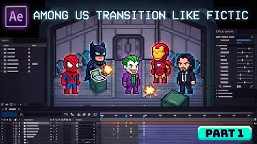 AMONG US TRANSITION IN FICTIC STYLE PART 1 | WATCH MY EDIT EP 9 🚀