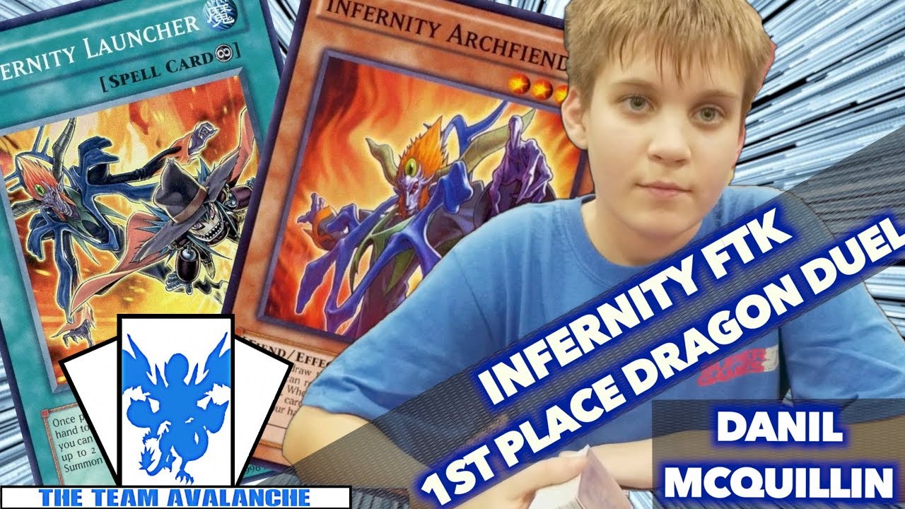 1ST PLACE YCS ATLANTA DRAGON DUEL | INFERNITY FTK *YUGIOH* DECK | DANIL MCQUILLIN