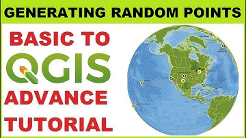 QGIS Beginning to Advanced Tutorial #45 Generating Random Points Within a Specified Polygon