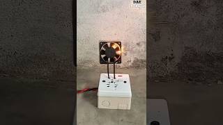 12v cooling fan on 220v ac current #shorts #shortvideo #youtubeshorts #electrical