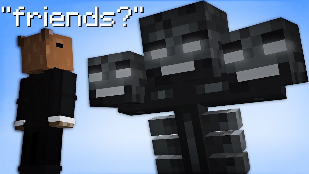 Я приручил Визера в Minecraft...