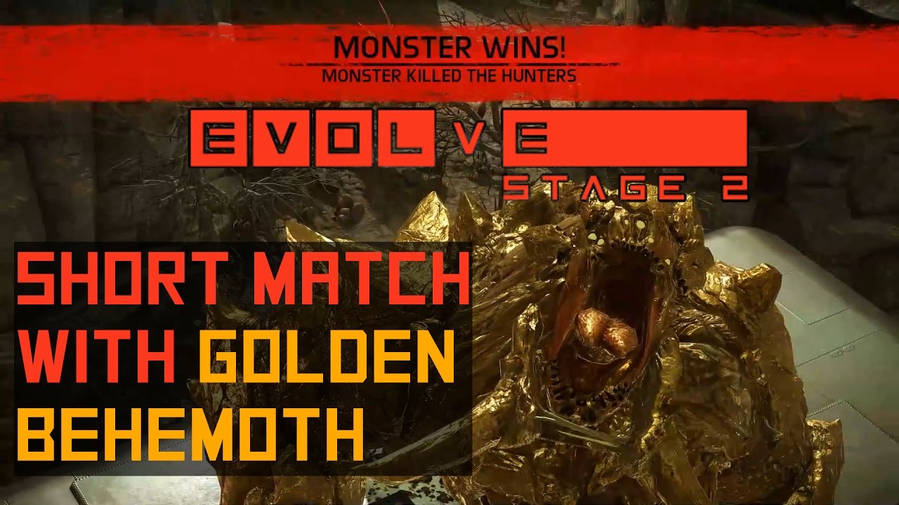 Golden Behemoth #1 - Evolve Stage 2 - YouTube