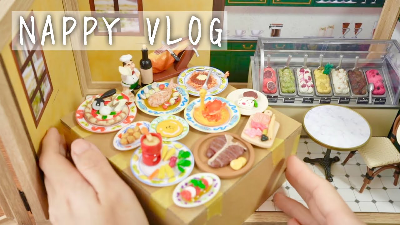 Vlog] Decorating Re-Ment's 