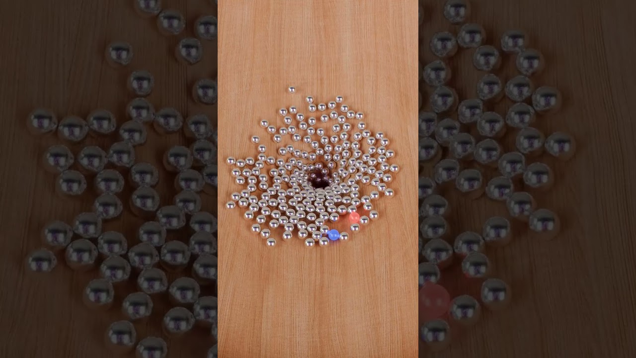 blue OR red? #satifying #3d  #simulation #asmr #marblerace #marblerun #3danimations