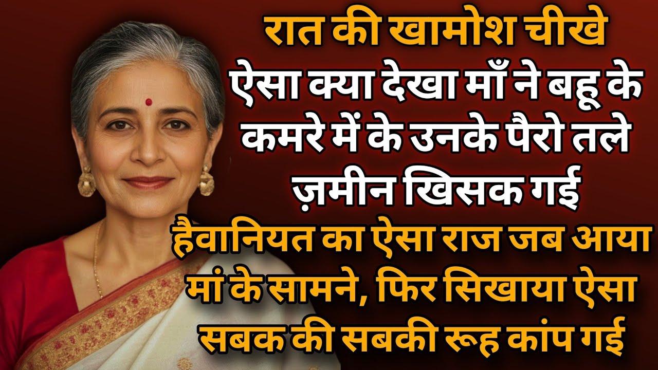 रात की खामोश चीखे | Motivational Story | Sad Moral | Hindi Kahani | Suvichar | Man ki Kahaniya 💟