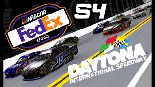 NASCAR iRacing FedEx Xfinity Series S4 Daytona Season Opener LIVE