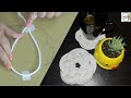 Knotted Rope Coaster-DIY/ Dining Table Coasters/How to make Coaster/ Rope Craft-3