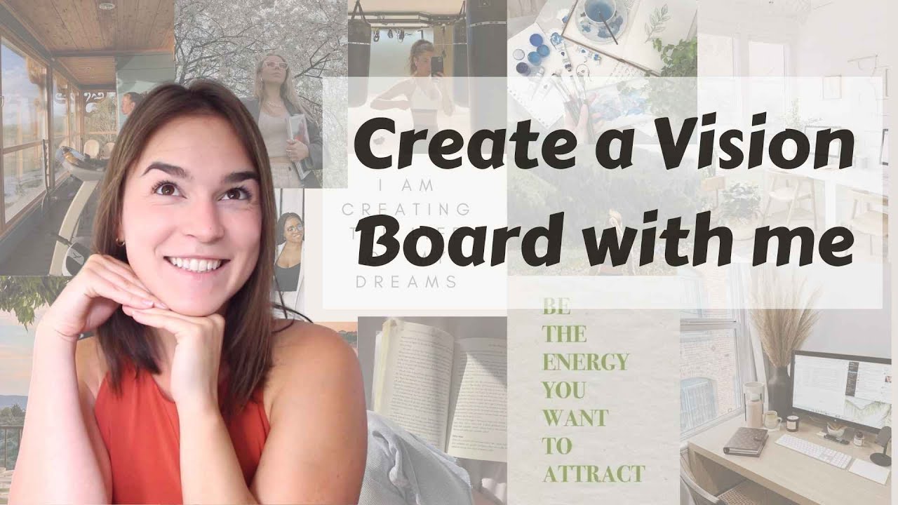 Let's Create a Desktop Vision Board using CANVA 🖥 Mid-Year Reset ✨