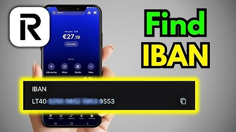 How To Find Your IBAN on Revolut Easy
