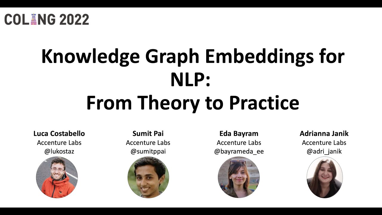 COLING 22 KGE4NLP tutorial