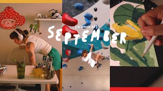 Freelance Illustrator Vlog September Edition